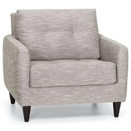 Siren Accent Chair with Track Arms